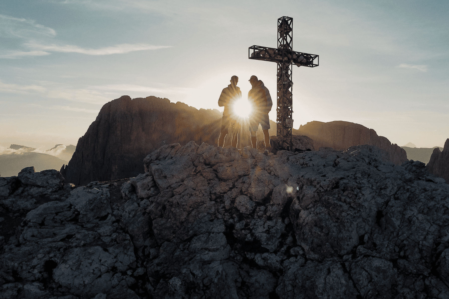 Sonnenauf- & Sonnenuntergang in den Dolomiten